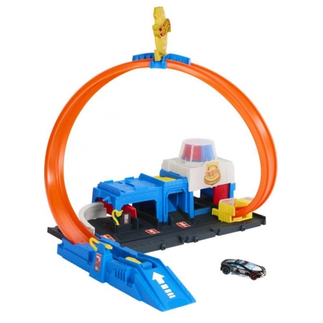 Super policejní stanice Hot Wheels