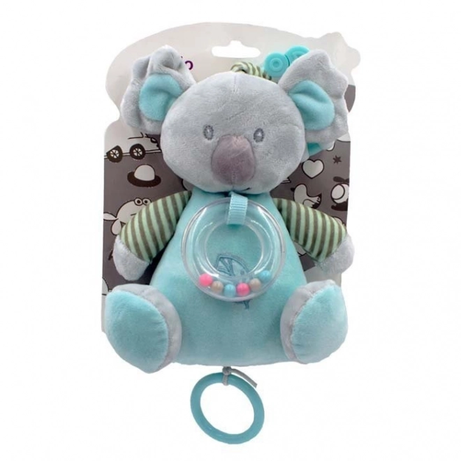 Hrací koala mátová 18 cm