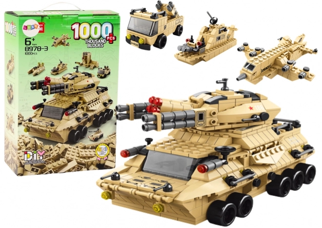 1000 El Vojenská sada pískových nádrží