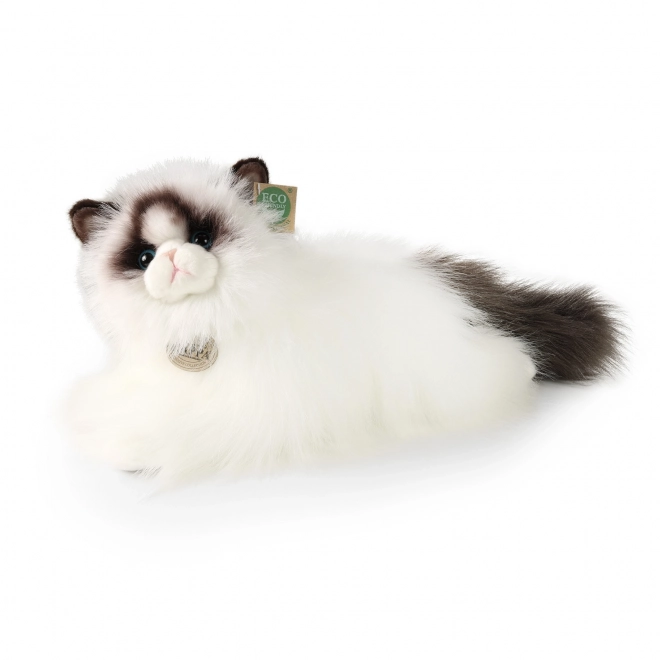 Plyšová kočka Ragdoll 35 cm ekologická