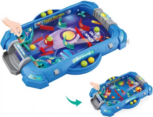 WOOPIE hra zručnosti Flipper "Kosmická Hra" 2v1