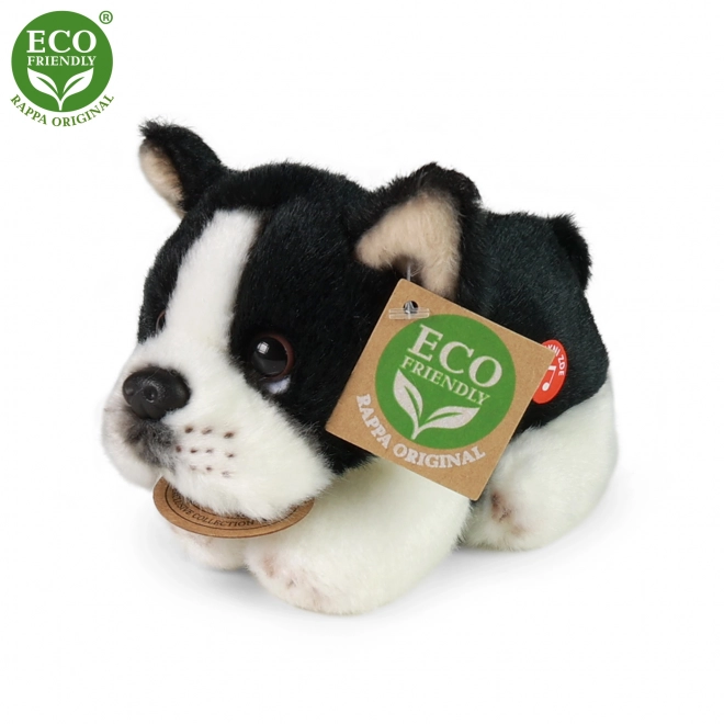 Plyšový pes ležící 15 cm eco-friendly