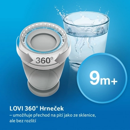 LOVI Hrneček 360° WILD SOUL 250ml 9m+ kluk