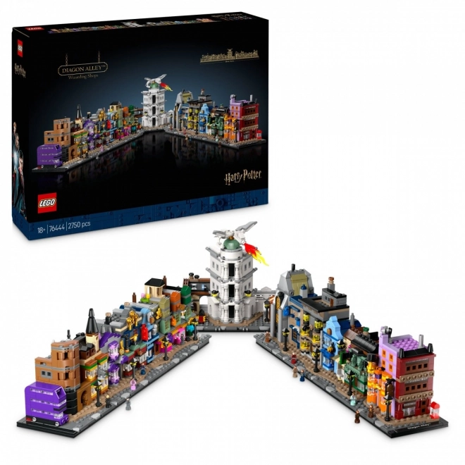 Lego Harry Potter kouzelnické obchody na Příčné ulici