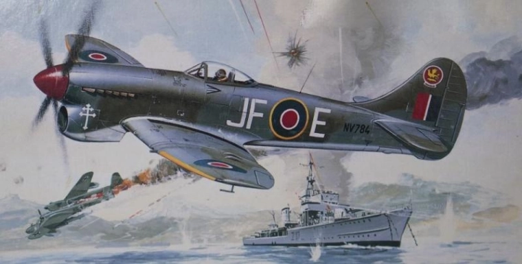 Plastikový model HAWKER TEMPEST Mk.V 1:72