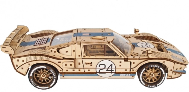 Ugears 3D dřevěné mechanické puzzle Endurance Racer