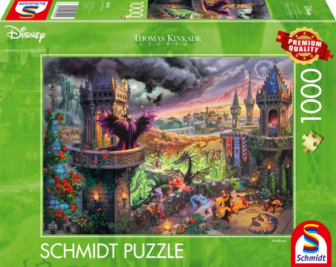 Puzzle Zloba královna černé magie 1000 dílků