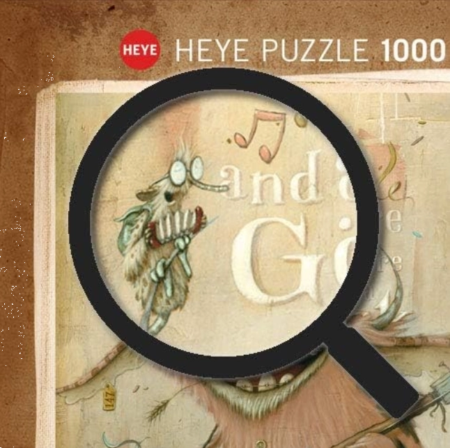 Puzzle 1000 prvků Zozoville Banjo
