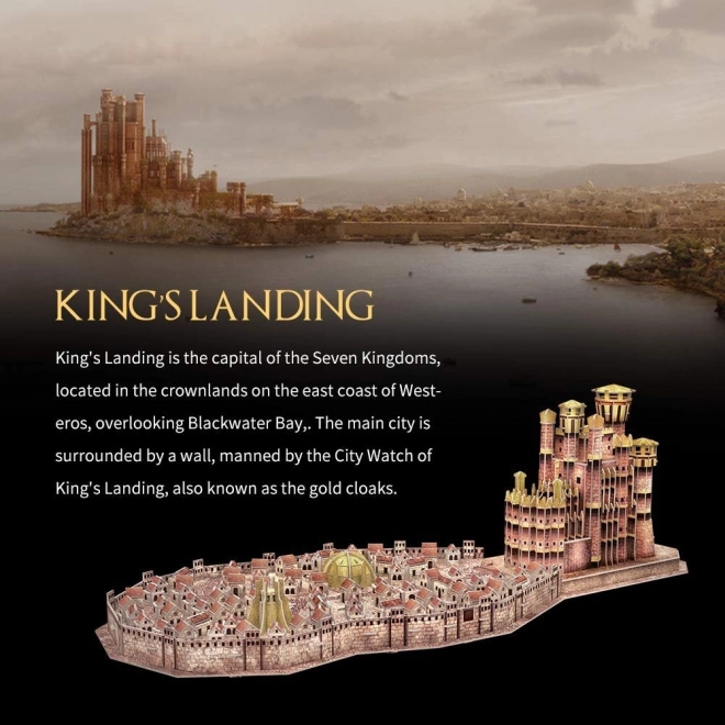 3D puzzle Game of Thrones Královo přístaviště