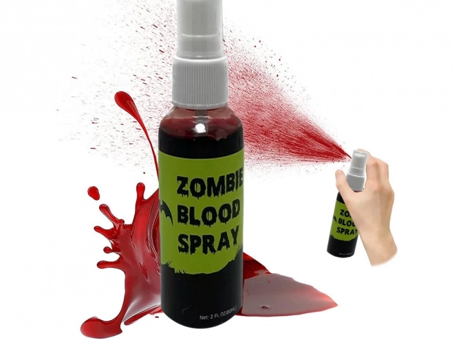 Halloweenský sprej s umělou krví