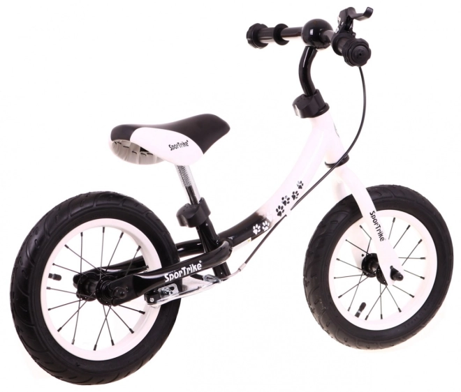 Dětské krosové kolo Boomerang SporTrike + variabilní uspořádání rámu – Bílé