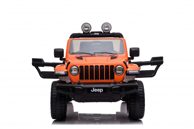 Dětské elektrické auto Jeep Wrangler Rubicon oranžové
