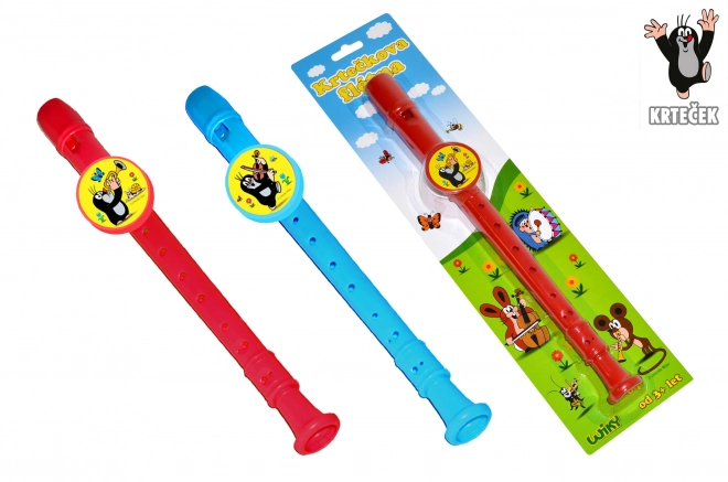 Dětská flétna Krtek 33 cm