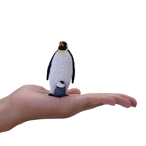 Mojo Tučňák císařský s mládětem