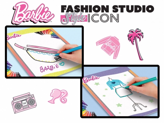 Kniha o designu šatů Barbie