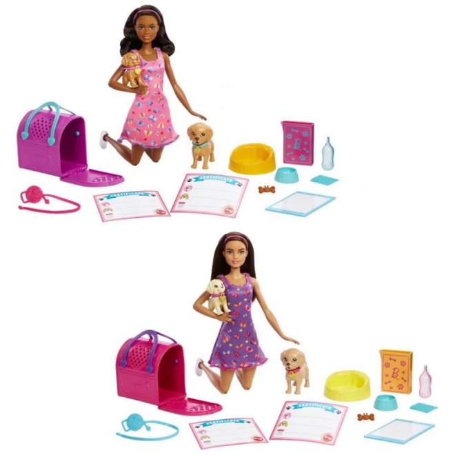 Barbie Panenka s pejsky HKD86