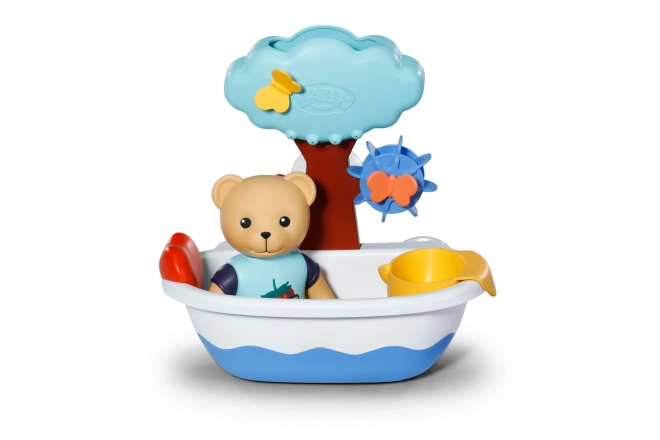 BABY born splish splash vanička s medvídkem