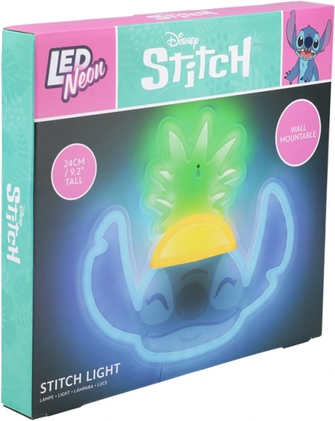 Stitch LED neonové světlo na stěnu