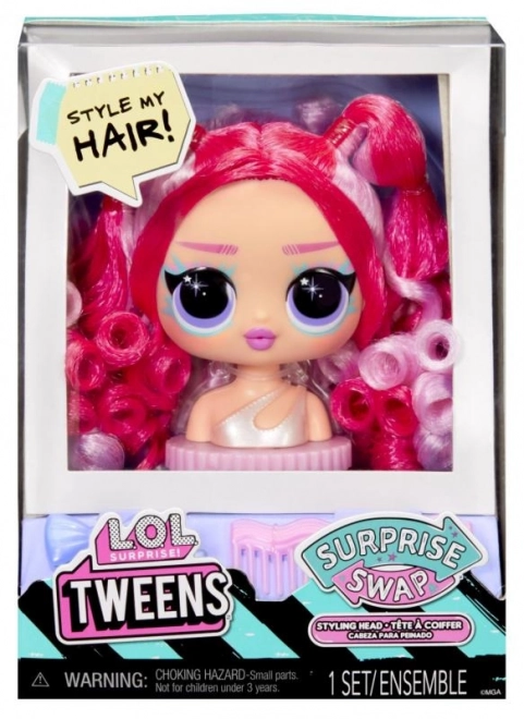 593522EUC L.O.L. Surprise Tweens Surprise Swap Styling Head Asst