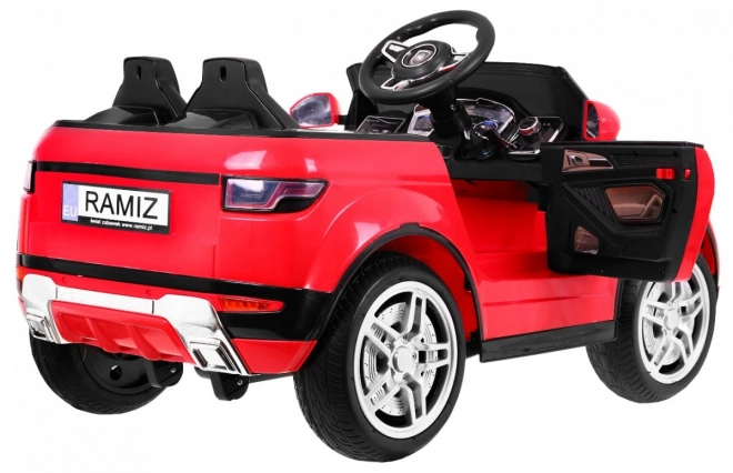 Elektrické autíčko sportovní Rapid Racer červené