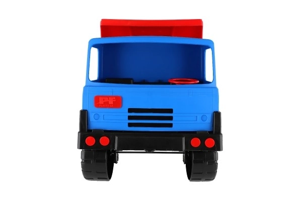 Auto tatra 815 s korbou – Modrá kabina, červená korba