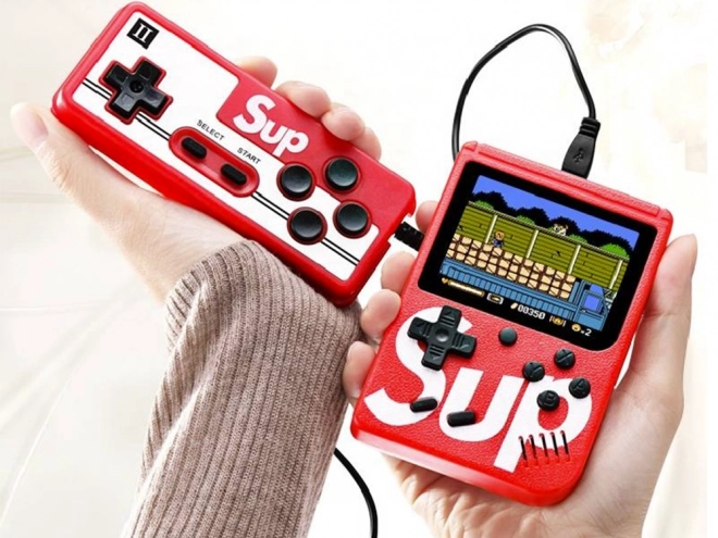 Retro přenosná herní konzole 400 her