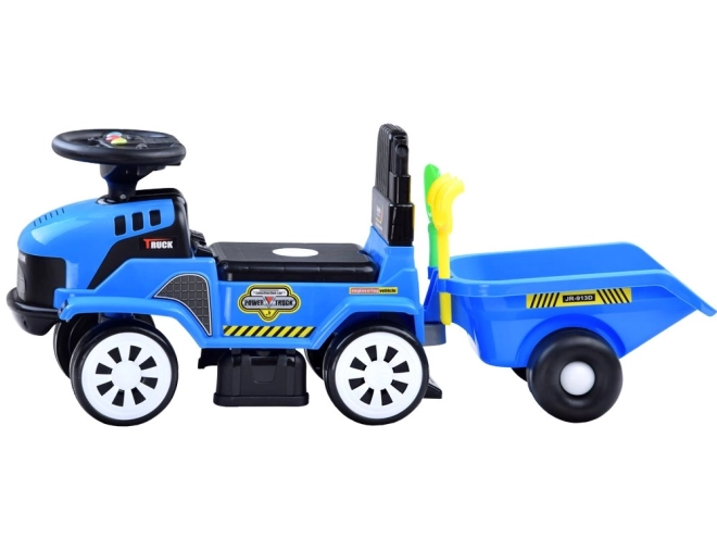 Jeździk Traktor s Přívěsem – Červená
