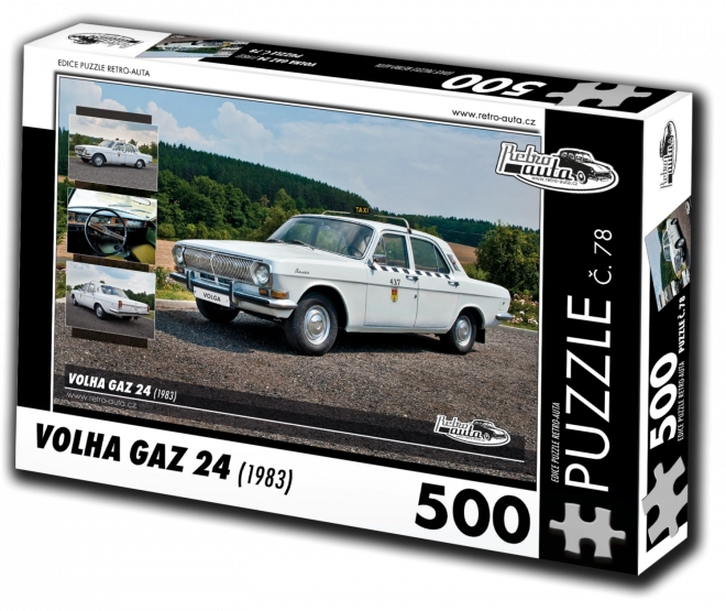 Retro puzzle Volha GAZ 24 500 dílků