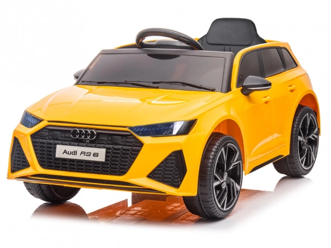 Elektrické autíčko Audi RS 6 pro děti – Modrá