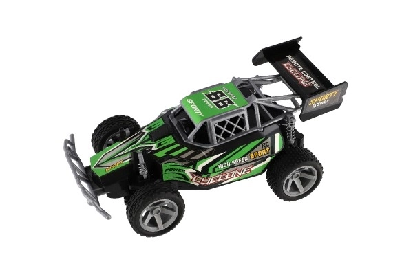 Rychlostní RC buggy auto zelené