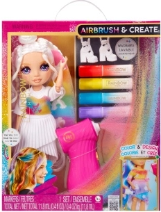Rainbow high airbrush panenka s omyvatelnými fixami