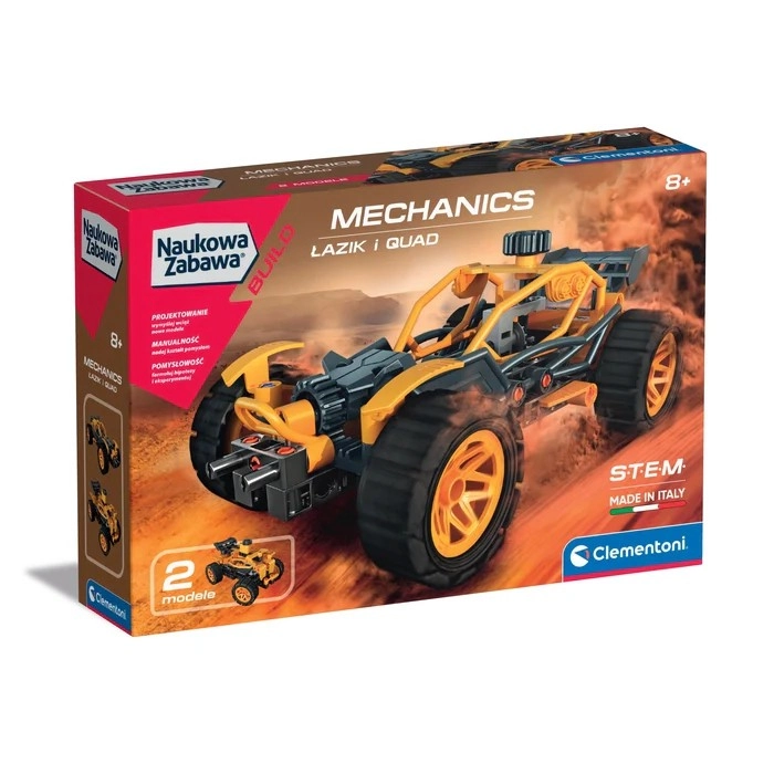 Clementoni Vědecká zábava Laboratoř mechaniky Rover a Quad
