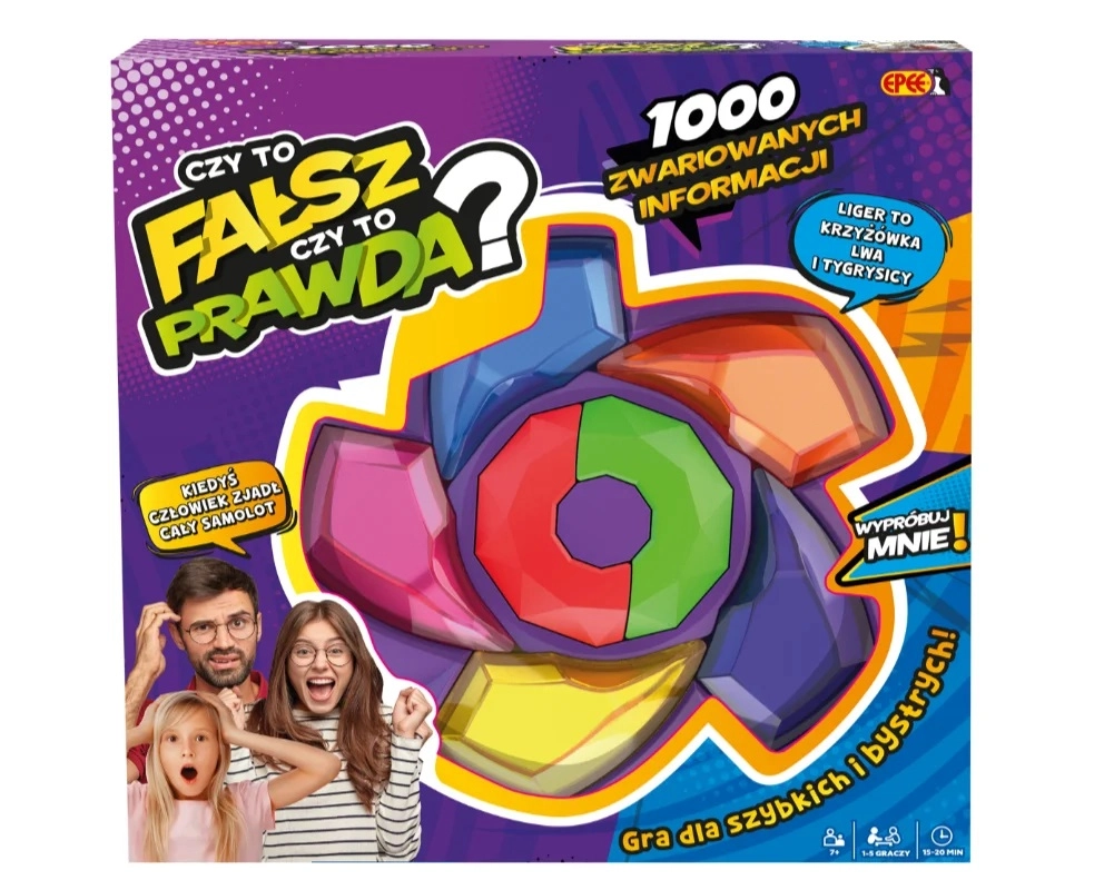 Elektronická rodinná hra Czy to fałsz, czy to prawda?