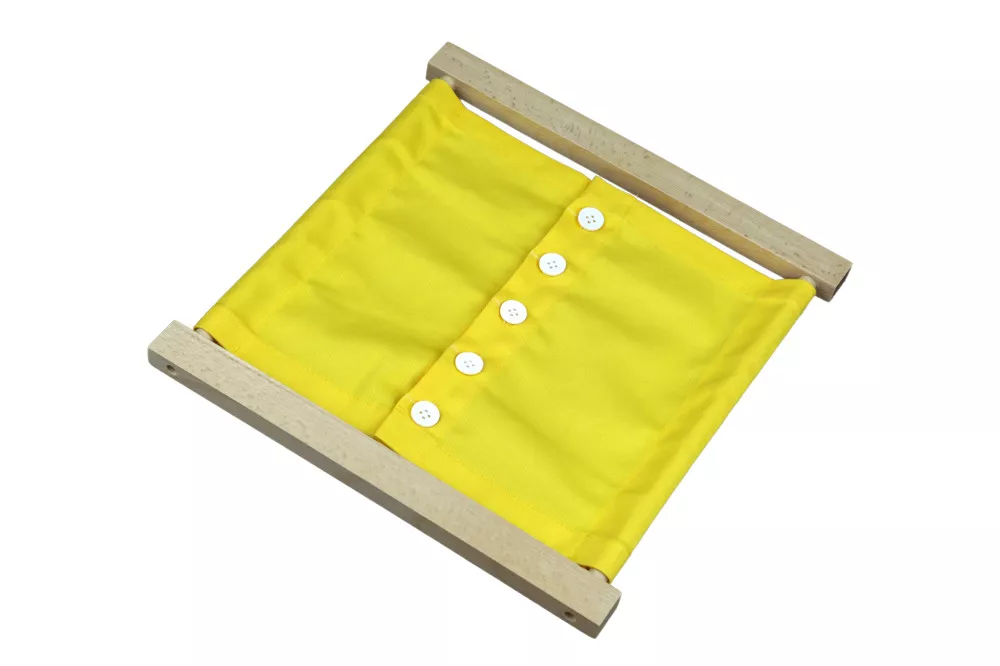 Zapínací rám - malé knoflíky Montessori