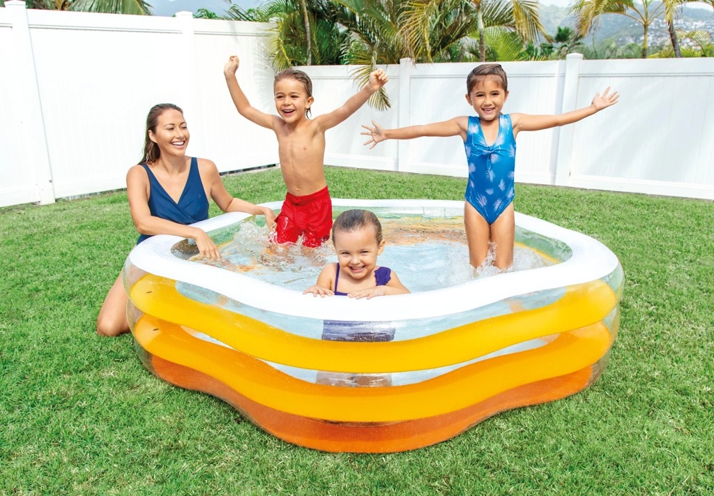 INTEX 56495 Summer Colors Pool 185 x 180 x 53 cm