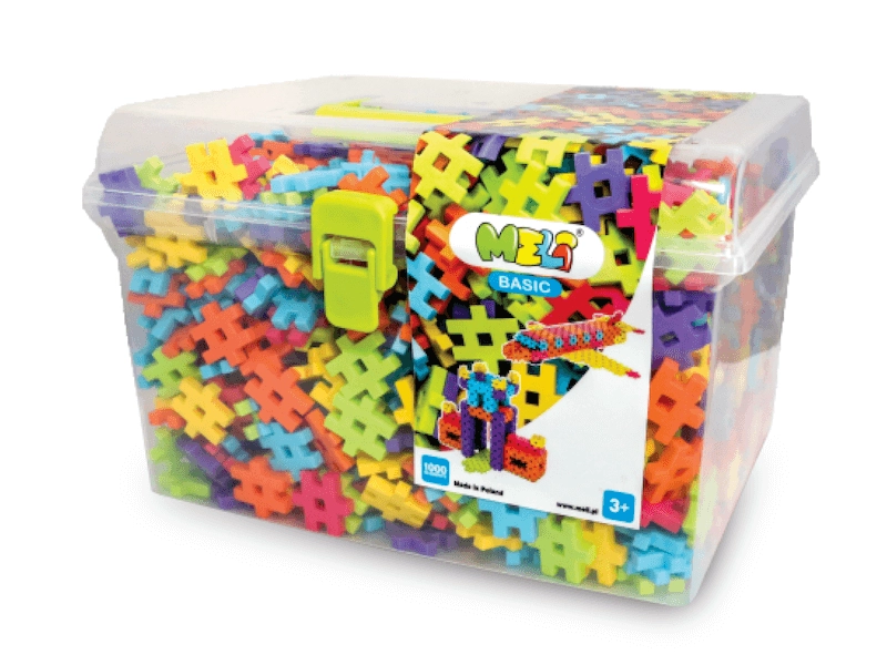 MELI Basic Travel Box stavebnice – 1000 dílků