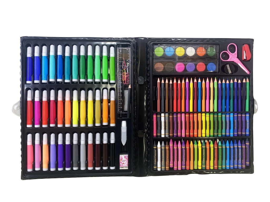 Malířský kufřík – kompletní kreativní sada 150 ks