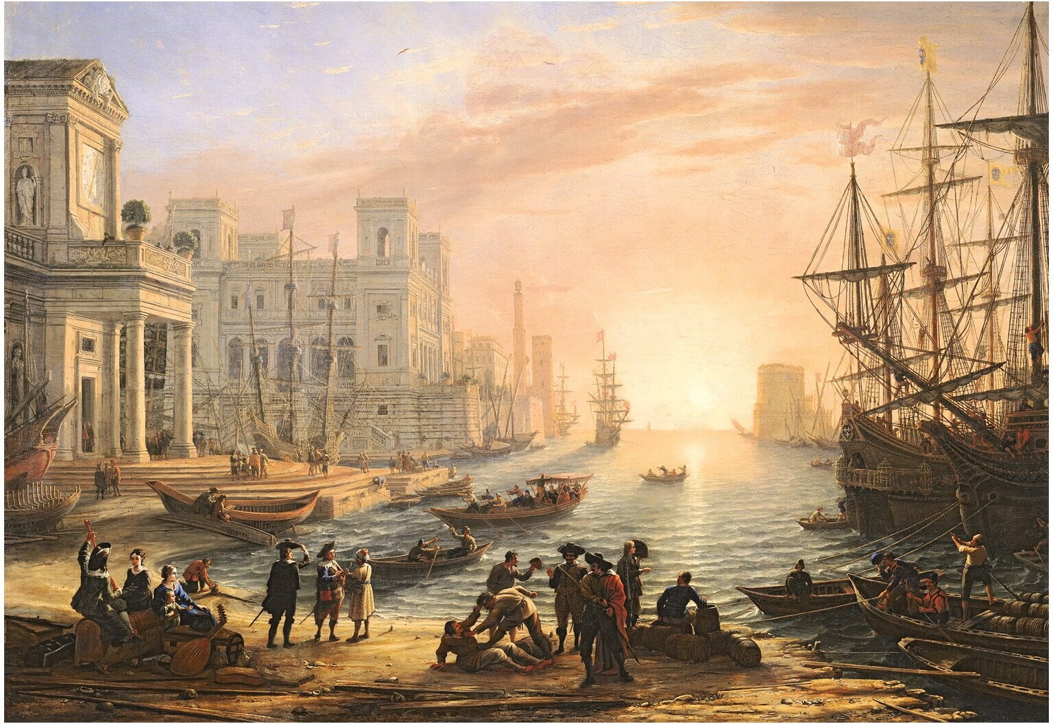 Anatolian puzzle přístav při západu slunce 2000 dílků