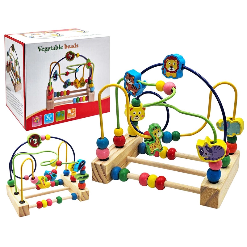 Dřevěné bludiště pro děti