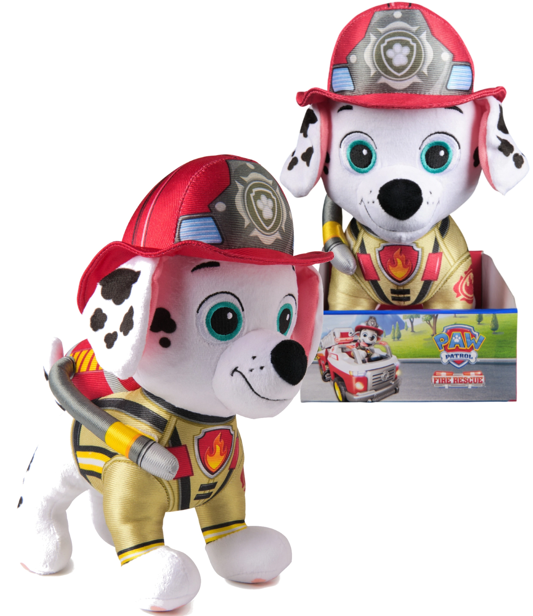 Plyšák PAW PATROL Marshall – hasičský pejsek 25 cm