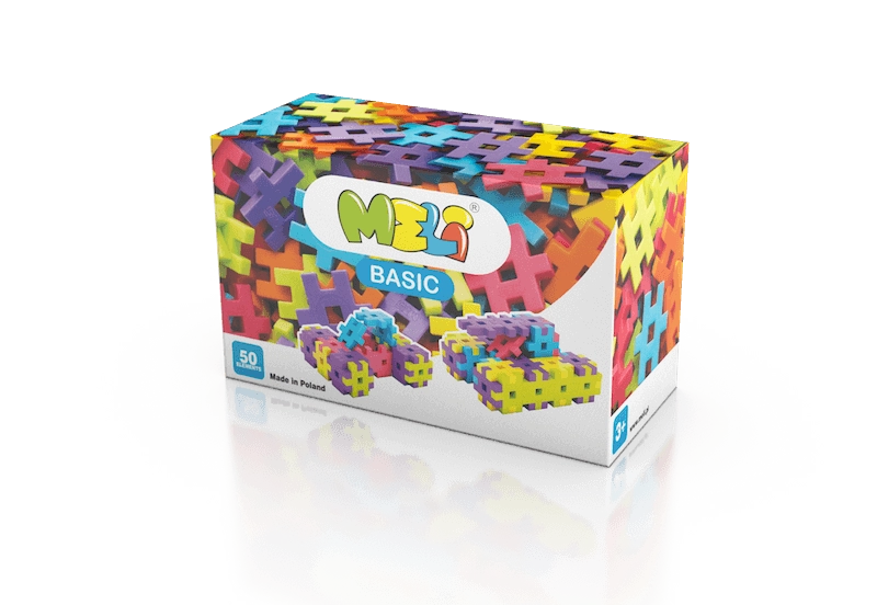 Stavebnice MELI Basic 50 dílků