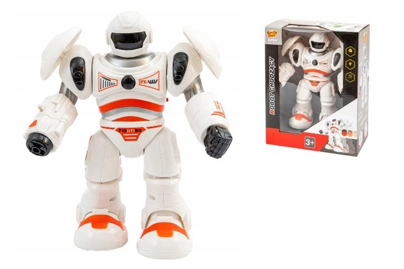 Interaktivní chodící robot SmilyPlay oranžový