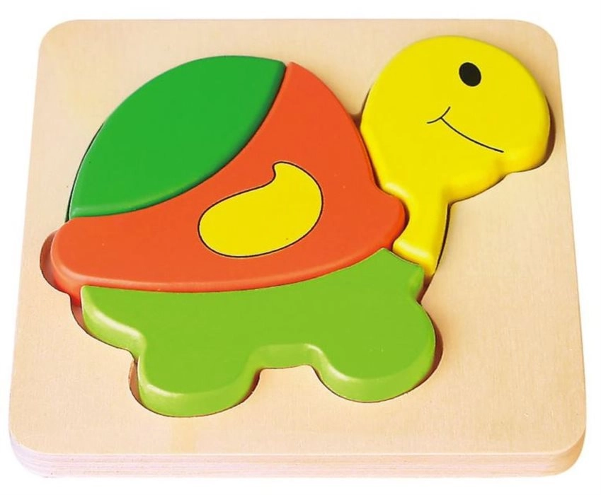 Levně Babu puzzle Želvička 4 dílky