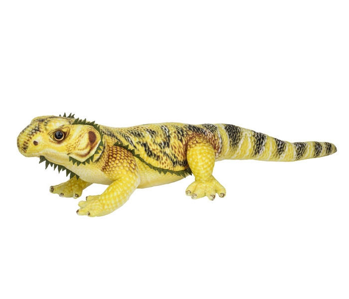 Plyšová žlutá ještěrka 50 cm
