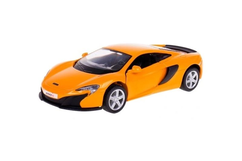 RMZ McLaren 650S model auta 1:32 oranžový