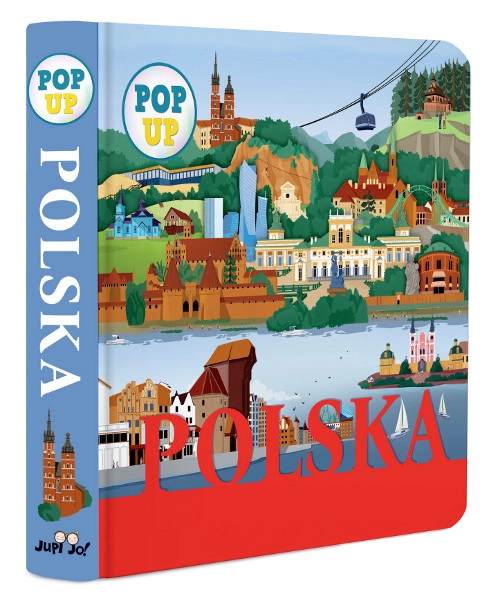 Pop-up kniha Polsko – interaktivní 3D průvodce