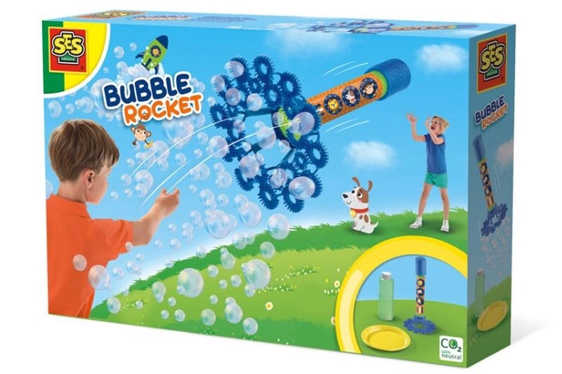SES Creative raketa na bubliny