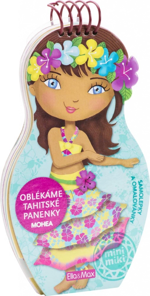 Levně Omalovánky - Oblékáme tahitské panenky Mohea