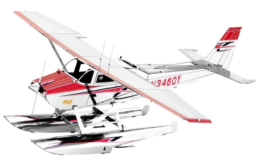 3D model hydroplánu Cessna 182 Skylane
