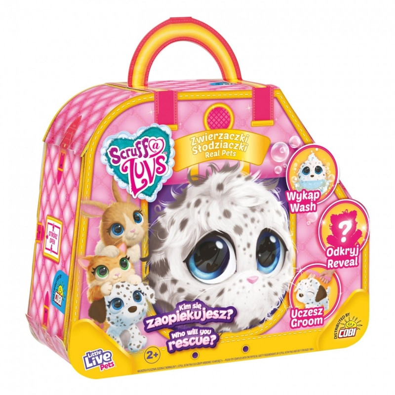 Plyšový mazlíček Scruff-a-Luvs – zachraň ztracené zvířátko